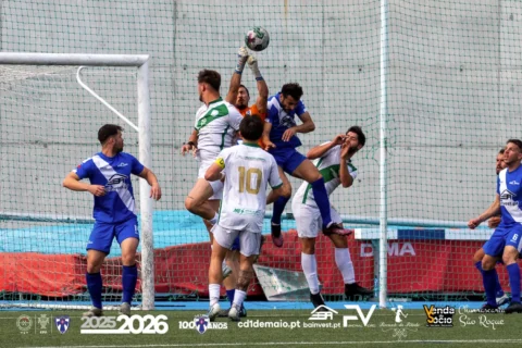 Empate do CD 1ºde Maio em casa dos Xavelhas por 2-2