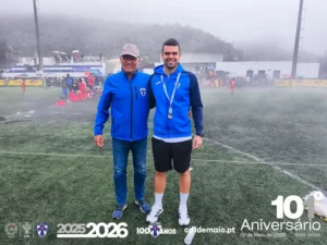 Professor Nuno Silva Coordenador e João Alex Diretor Técnico do Torneio