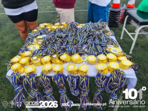 Medalhas do Torneio Eleutério D'Agiuiar
