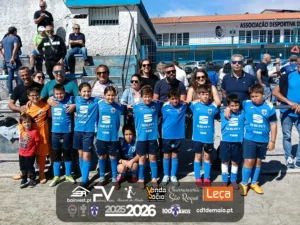 Equipa de Benjamins SUB-10 do Cd 1º de Maio 2025/2026