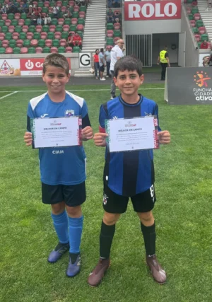 Bernardo Sousa Berenguer foi distinguido como melhor jogador em campo