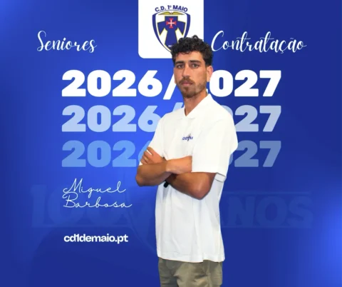 Miguel Barbosa no CD 1&ordm; de Maio na &eacute;poca 2026/2027