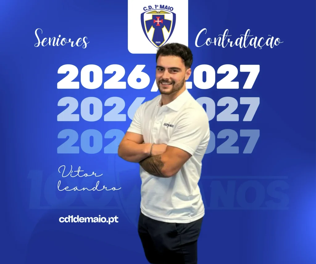 Contratação do Vítor Leandro para os Seniores época 2026-2027