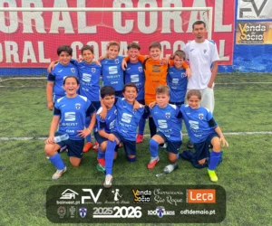 Futebol de Formação do CD 1º de Maio Benjamins SUB 11 com vitórias