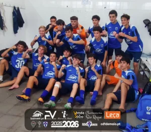 Futebol de Formação do CD 1º de Maio Juvenis SUB-17 no Pódio