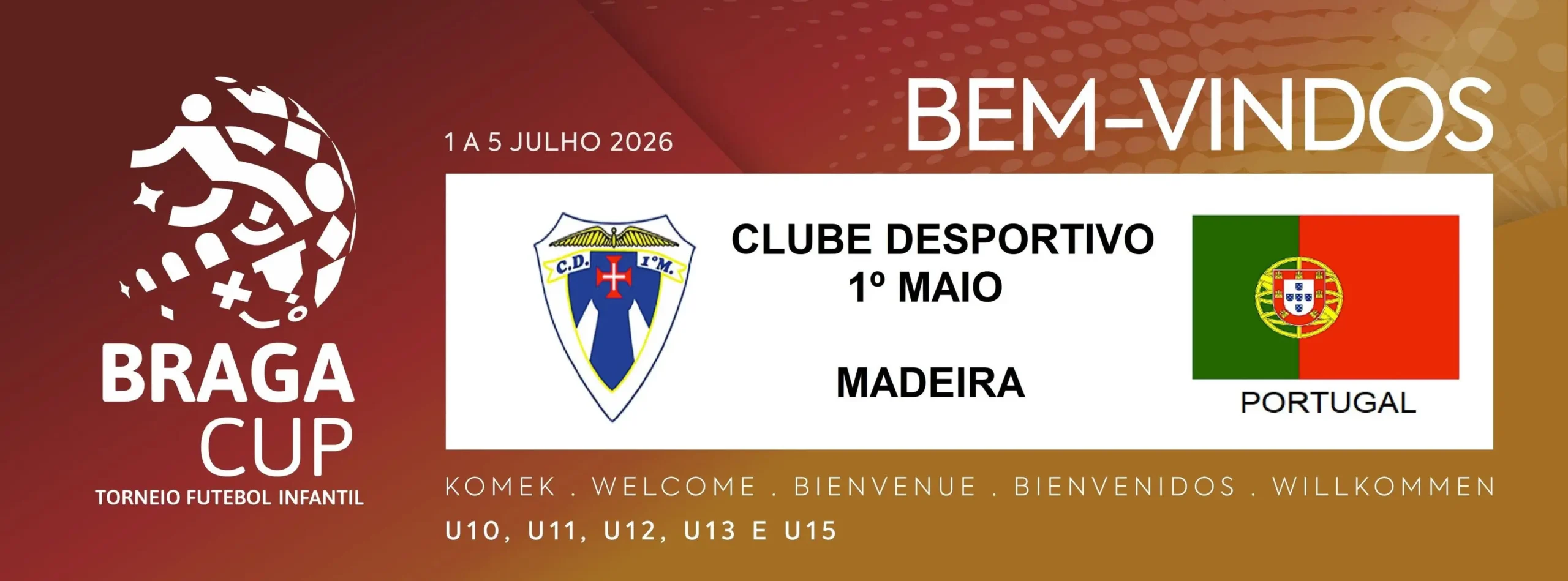 10ª Edição do Torneio Infantil Braga CUP 2026 10ª Edição do Torneio Infantil Braga CUP 2026