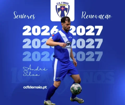 Renovação do André Silva nos Seniores época 2026-2027