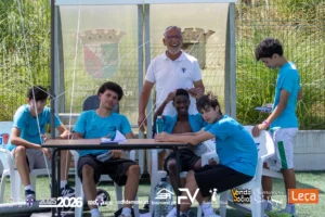 Mister Paulo Tito em diálogo com os Atletas Voluntários