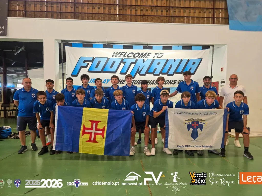 Iniciados SUB-15 presentes no Torneio FOOTMANIA 2026