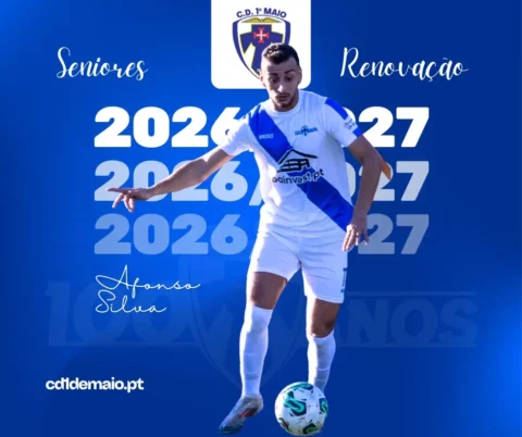 Renovação do Afonso Silva nos Seniores época 2026-2027