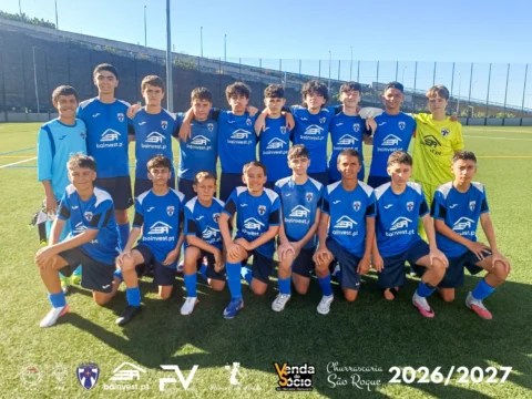 Iniciados A do CD 1.º de Maio começam o campeonato com vitória