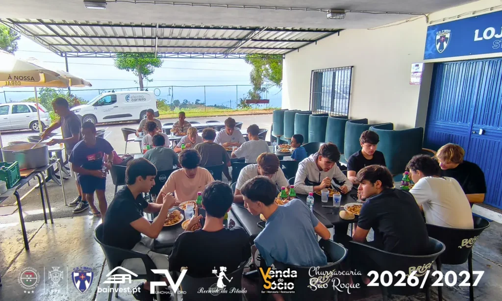 Convívio da equipa de Juniores do CD 1º de Maio época 2026/2027