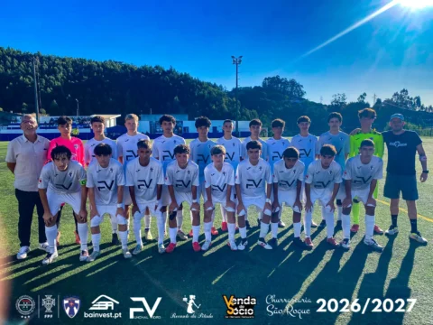 Juvenis do CD 1.º de Maio estreiam-se com grande atitude