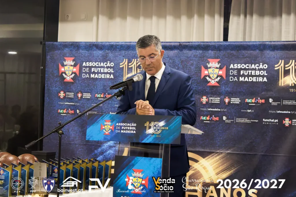Rui Coelho, presidente da Associação de Futebol da Madeira